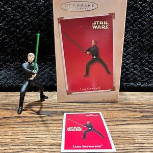 Hallmark Star Wars Luke Skywalker 2002 Edition